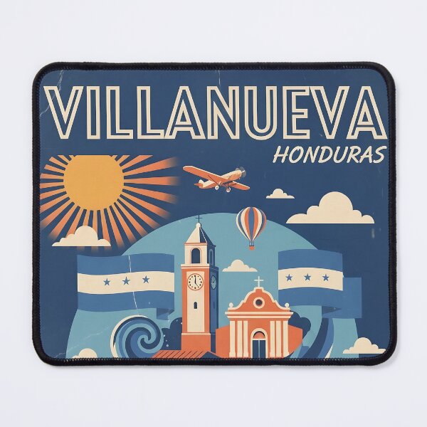 Item preview, Villanueva Honduras 1950s Vintage Travel Tourism designed and sold by TravelersGems.