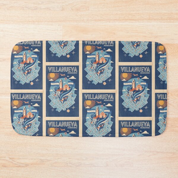 Item preview, Villanueva Honduras 1950s Vintage Travel Tourism designed and sold by TravelersGems.