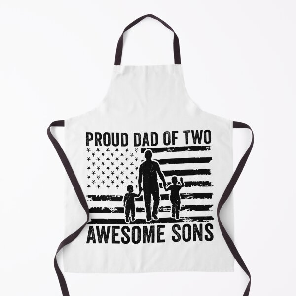 Item preview, Proud Dad of Two Awesome Sons Shirt | Father of Boys Gift | Proud Dad Family Design designed and sold by 76Valeria.