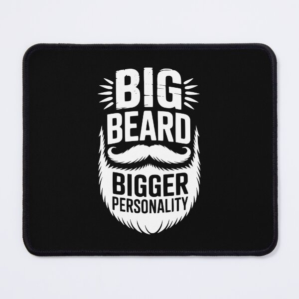 Item preview, Big Beard Bigger Personality designed and sold by theartfulaspie.