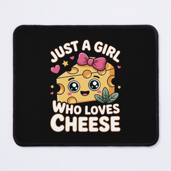 Item preview, Just a Girl Who Loves Cheese designed and sold by jkrphoto.