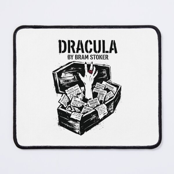 Item preview, Dracula by Bram Stoker Epistolary Coffin Letters Wax Seal Art designed and sold by Fenay Designs.