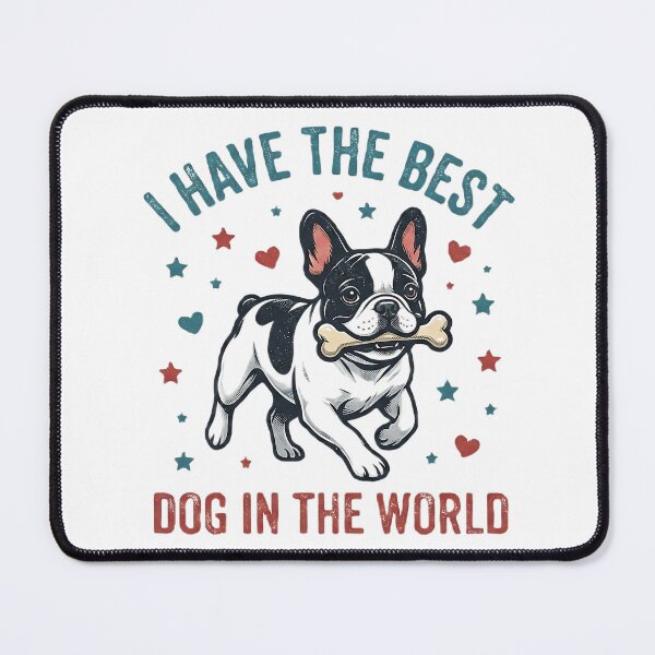 Item preview, Best Dog in the World T-Shirt – Cute Dog Lover Gift designed and sold by echotek.