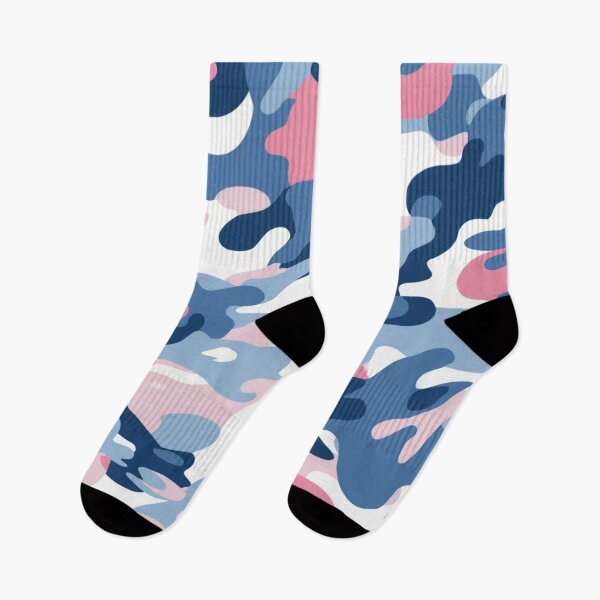 Item preview, Transgender Pride Flag Colors Camouflage Pattern designed and sold by EchoPrint Co..