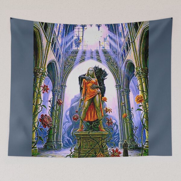 Item preview, Epic Dark Fantasy &amp; Gothic Cathedral Wall Art (3:4) designed and sold by Cyber-ART-Studio.