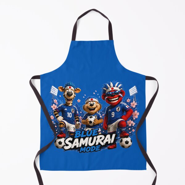 Item preview, Blue Samurai Mode Japan Football Wooligan Team designed and sold by WabiSabiSjak.