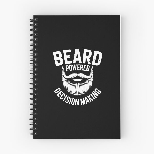 Item preview, Beard Powered Decision Making designed and sold by theartfulaspie.