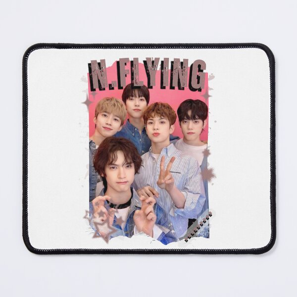 Item preview, N.Flying with Member Names Kpop Korean Boy Group Design designed and sold by AJUNICE STUDIO.