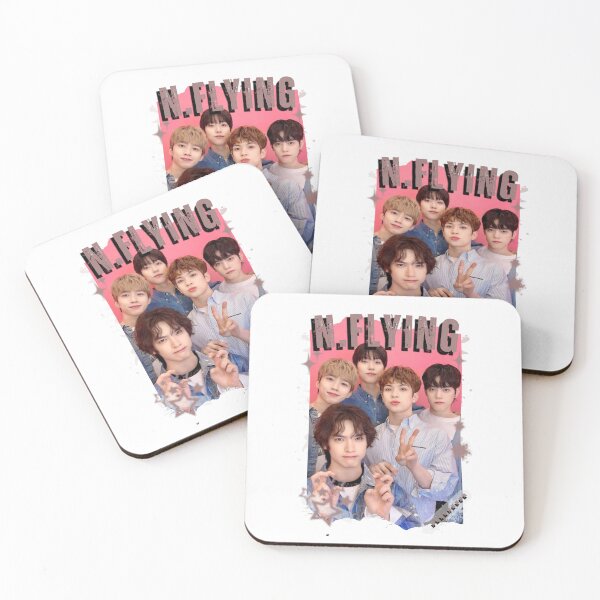 Item preview,  N.Flying with Member Names Kpop Korean Boy Group Design  designed and sold by AJUNICE STUDIO.