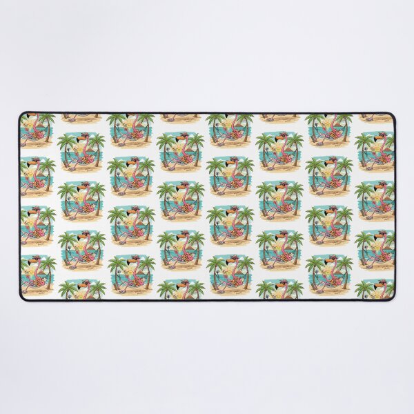 Item preview, Funny Vacation Flamingo 1 designed and sold by Treasurekey.