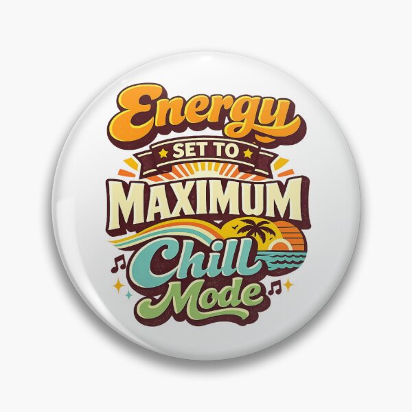 Item preview, EnergySettoMaximumChillMode designed and sold by LuveraxArt.