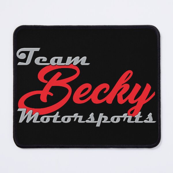Item preview, Team Becky Motosports decal designed and sold by DecostaDesigns.