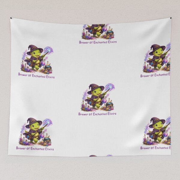 Item preview, Little Potion Wizard designed and sold by Dinaelsherkawy.