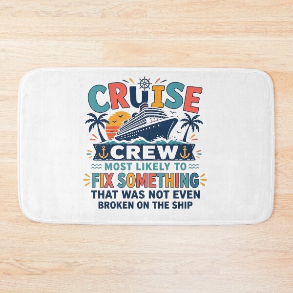 Item preview, Most Likely to Fix Something That Was Not Even Broken on the Ship – Funny Family Cruise Crew Matching – Handyman Vacation  designed and sold by Winarrts.