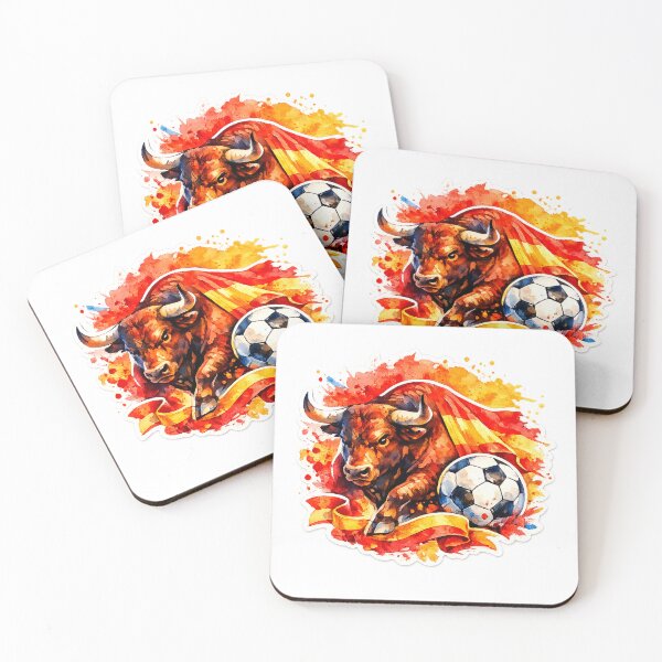 Item preview, Spanish bull and soccer ball designed and sold by Modefissi.