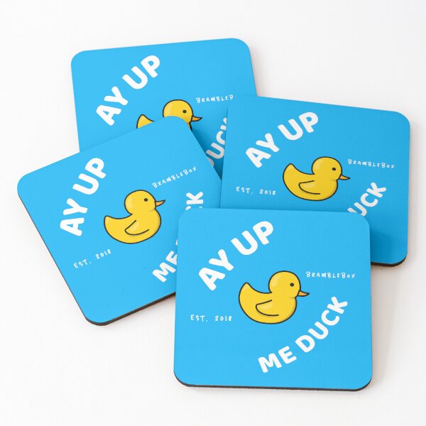 Item preview, Ay Up Me Duck designed and sold by BrambleBox.