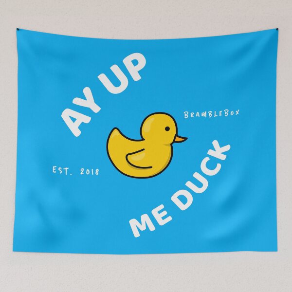 Item preview, Ay Up Me Duck designed and sold by BrambleBox.