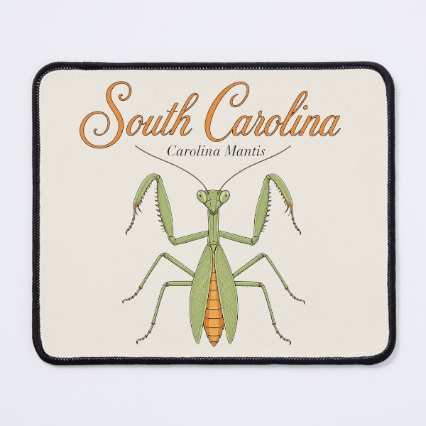 Item preview, South Carolina Carolina Mantis Retro Poster designed and sold by The-Drip-Studio.