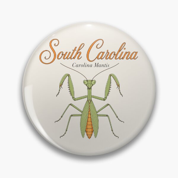 Item preview, South Carolina Carolina Mantis Retro Poster designed and sold by The-Drip-Studio.