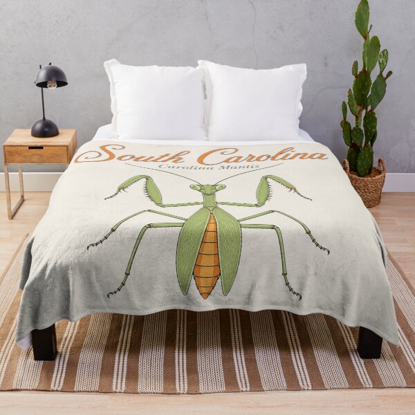 Item preview, South Carolina Carolina Mantis Retro Poster designed and sold by The-Drip-Studio.