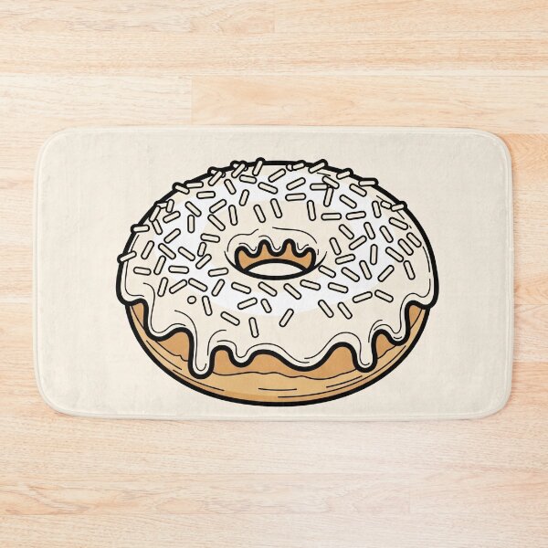 Item preview, Classic Frosted Sprinkle Donut designed and sold by PixorStudio.