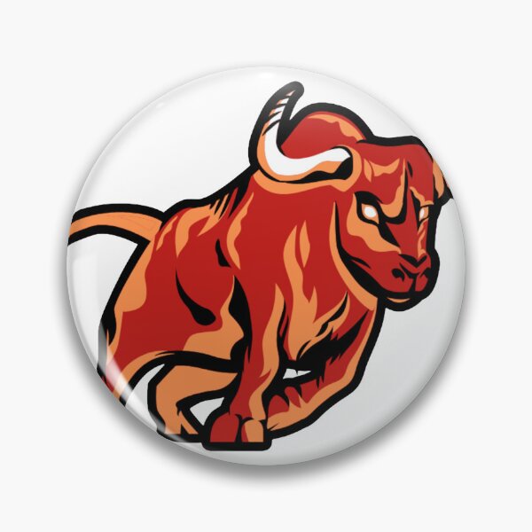 Item preview, Fierce Charging Bull Vector Artwork designed and sold by vibecraft_studio2.