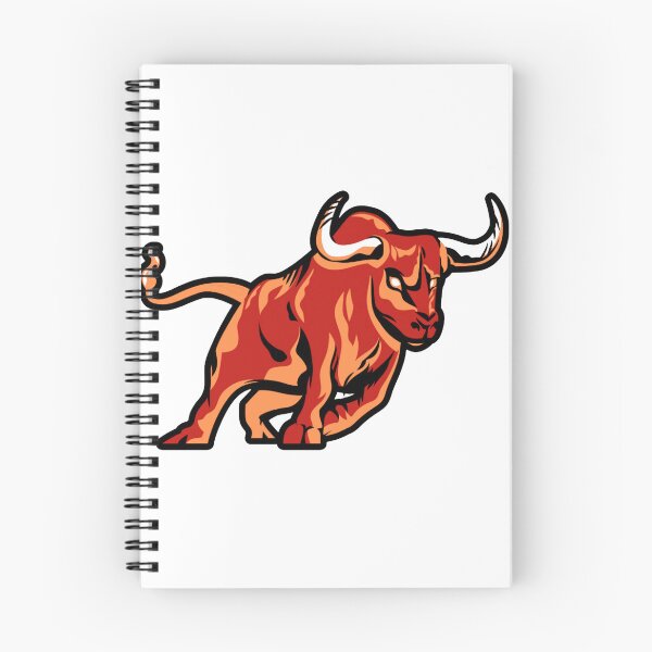 Item preview, Fierce Charging Bull Vector Artwork designed and sold by vibecraft_studio2.