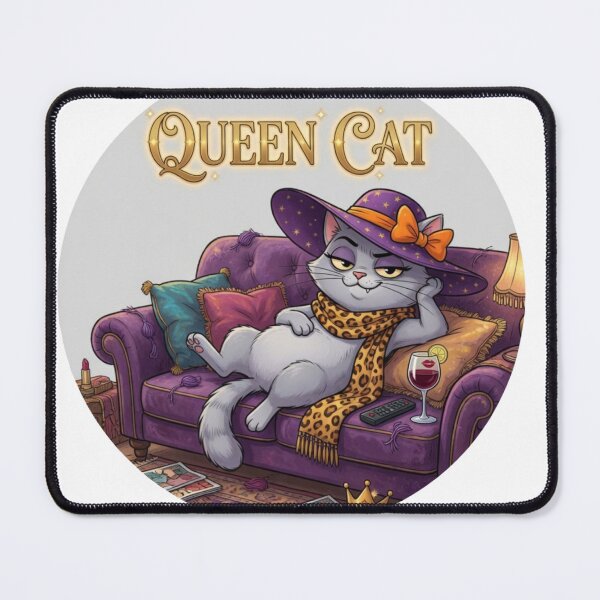Item preview, Drama Queen Cat – Queen of the House designed and sold by design-rebell.