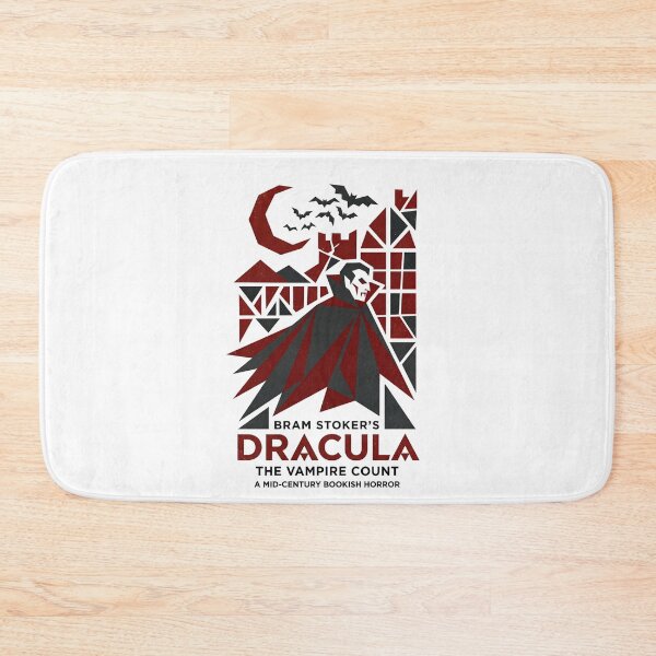 Item preview, Bram Stokers Dracula The Vampire Count Mid-Century Modern Art designed and sold by Fenay Designs.