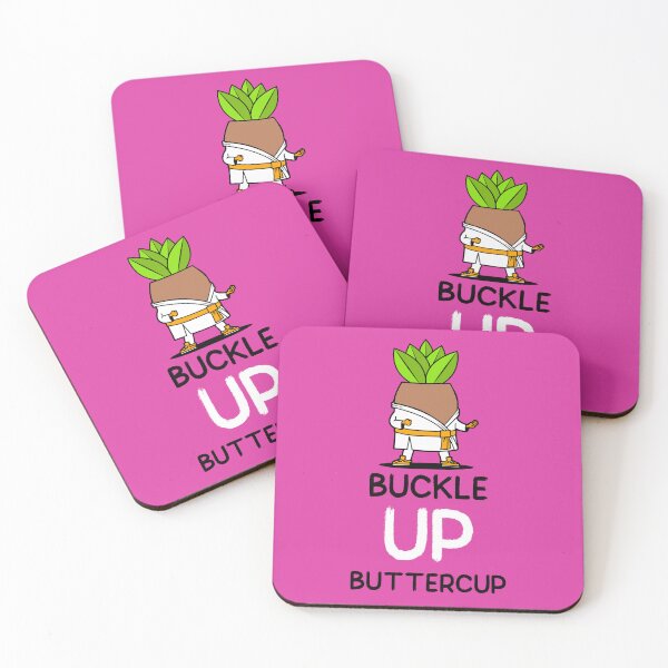 Item preview, Buckle Up Buttercup designed and sold by BrambleBox.