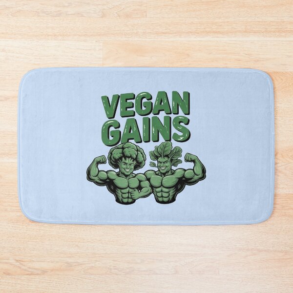 Item preview, Vegan Gains Plant Powered Strength Design designed and sold by WikaKowalczyk.