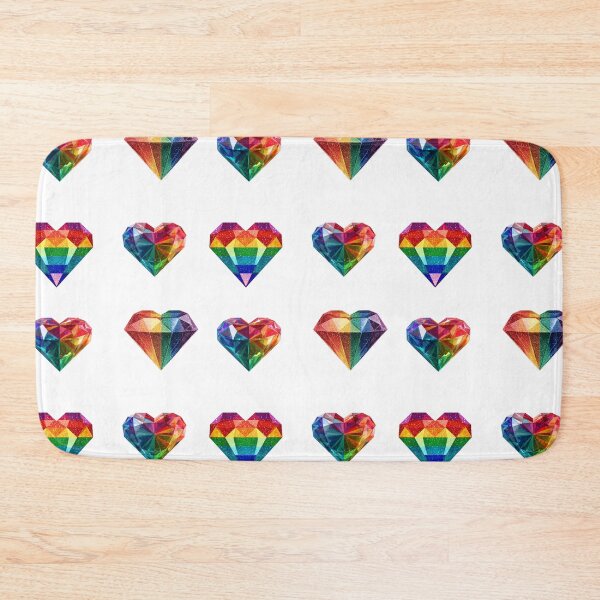 Item preview, Mini Rainbow pride Diamonds sticker pack designed and sold by MendaciousMina.
