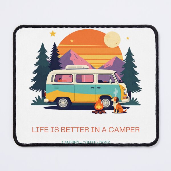 Item preview, Life Is Better In A Camper | RV Life Camping Adventure Design designed and sold by gluxdesing.