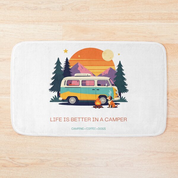 Item preview, Life Is Better In A Camper | RV Life Camping Adventure Design designed and sold by gluxdesing.