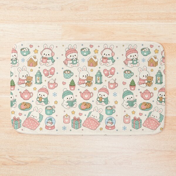 Item preview, Cozy Winter Bunny Pattern designed and sold by Soft Berry Studio.