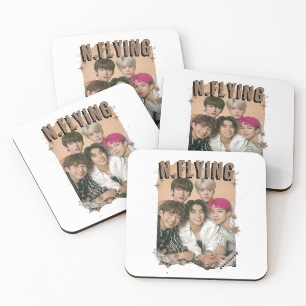 Item preview, N.Flying with Member Names Kpop Korean Boy Group Design  designed and sold by AJUNICE STUDIO.