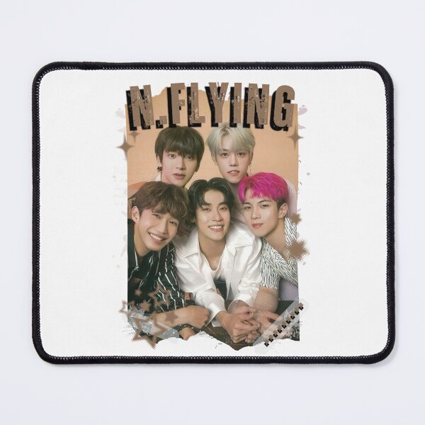 Item preview, N.Flying with Member Names Kpop Korean Boy Group Design  designed and sold by AJUNICE STUDIO.