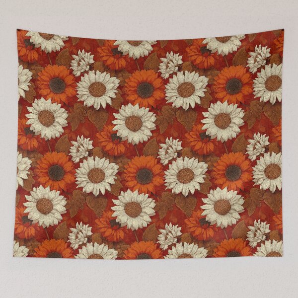 Item preview, Delicate Sunflower Print  - Birth Flower Pattern - Mothers Day Ideas designed and sold by RoyalStarsPatts.