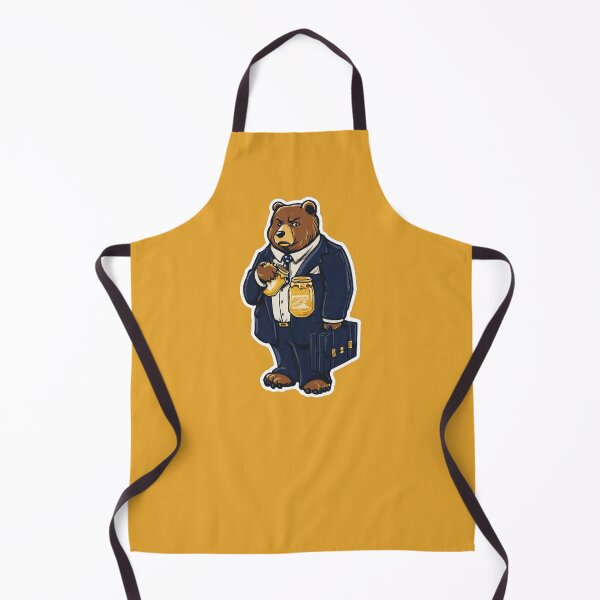 Item preview, Business Bear Suit Honey Jar Briefcase Funny Design designed and sold by BooDesignStudio.