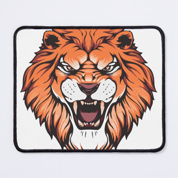 Item preview, Roaring Lion Head Vector Graphic designed and sold by vibecraft_studio2.