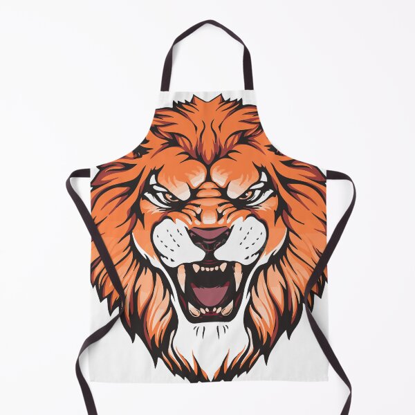 Item preview, Roaring Lion Head Vector Graphic designed and sold by vibecraft_studio2.