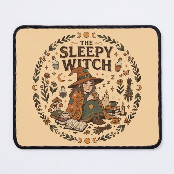 Item preview, The Sleepy Witch designed and sold by tigrootiger.
