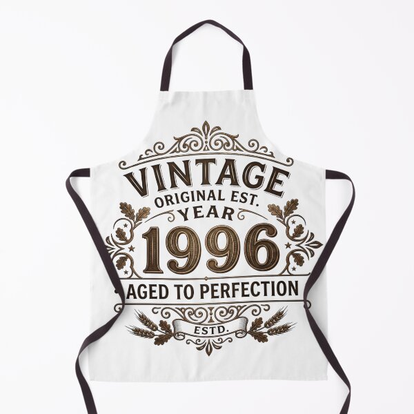 Item preview, Vintage 1996 Shirt - 30th Birthday Gift for Men and Women, Aged to Perfection Retro 1996 T-Shirt, Born in 1996 Classic Birthday Tee designed and sold by mimouna00.