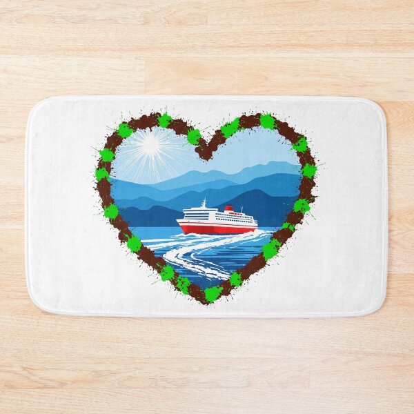Item preview, Heart Framed Ferry Voyage designed and sold by PixorStudio.
