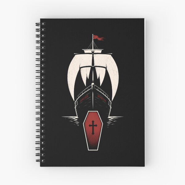 Item preview, Dracula Demeter Ship Vampire Fangs Coffin Art designed and sold by Fenay Designs.