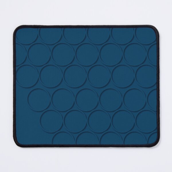 Item preview, Deep Blue Embossed Circular Tile Swatch designed and sold by IntelliMindDesigns.