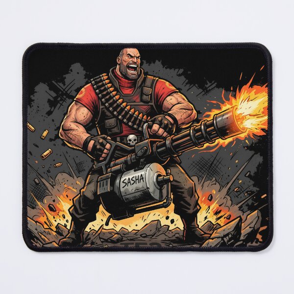 Item preview, RED Team Heavy designed and sold by Gabriela Mihai.