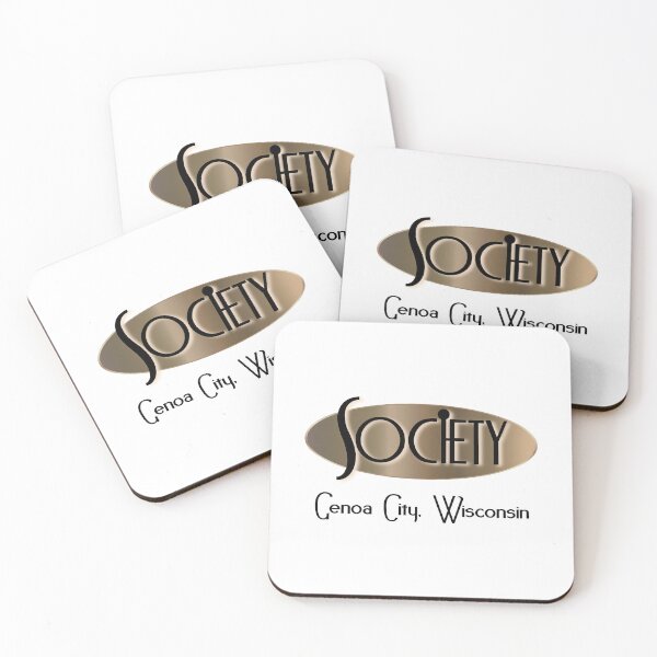 Item preview, GC “Society” Tourist Souvenir (on White) designed and sold by PawsitiveMum3.