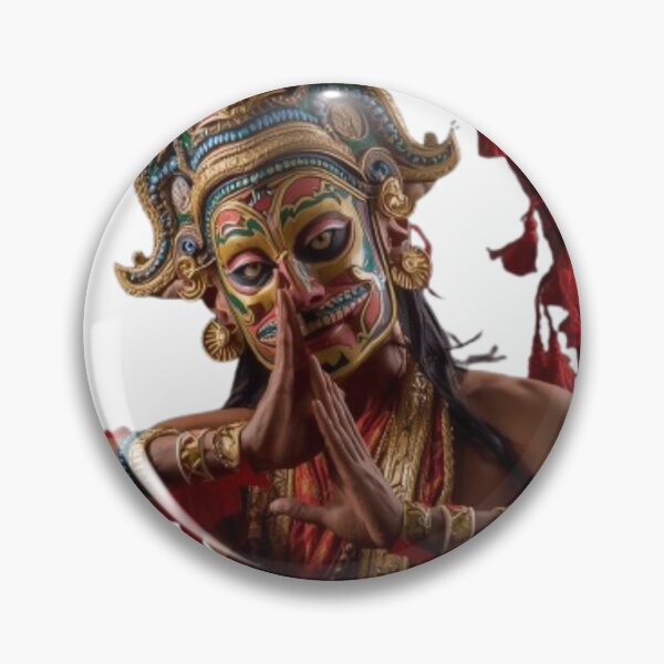 Item preview, Mask Dancer – Ancient Ghost Ritual Performance Art designed and sold by 4you-shop.