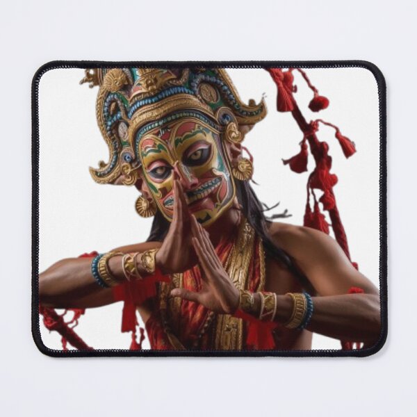 Item preview, Mask Dancer – Ancient Ghost Ritual Performance Art designed and sold by 4you-shop.